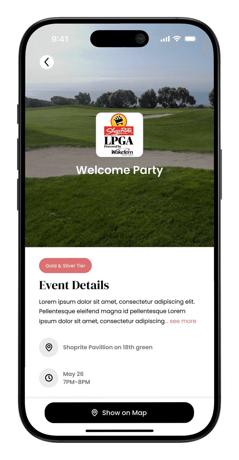 Event details — ShopRite LPGA Classic
